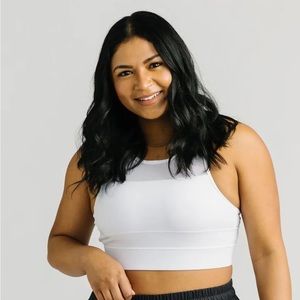 EUC - Zyia white All Star bra